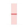 Apple Watch Series 9 41mm Pink Aluminum Case Light Pink Sport Loop
